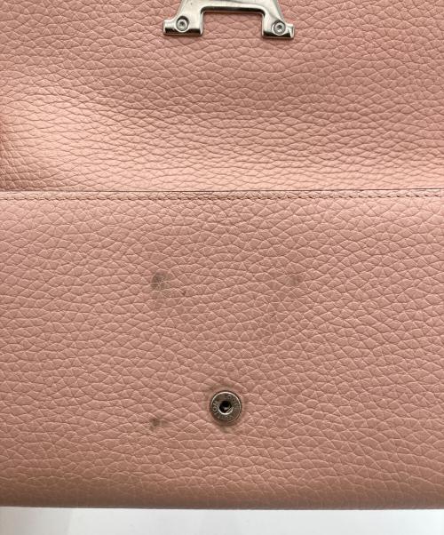 LOUIS VUITTON（ルイ ヴィトン）LOUIS VUITTON (ルイ ヴィトン) ポルトフォイユカプシーヌ ピンクの古着・服飾アイテム
