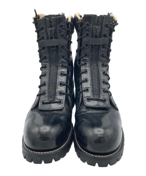 CHIPPEWA（チペワ）CHIPPEWA (チペワ) センタージップレザーブーツ ブラック サイズ:8Dの古着・服飾アイテム