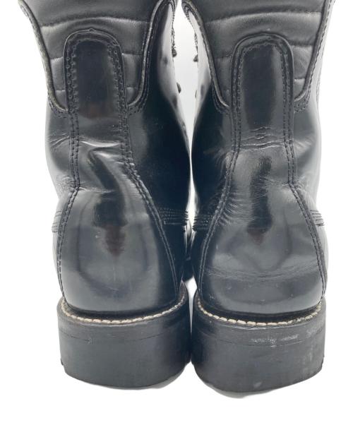 CHIPPEWA（チペワ）CHIPPEWA (チペワ) センタージップレザーブーツ ブラック サイズ:8Dの古着・服飾アイテム