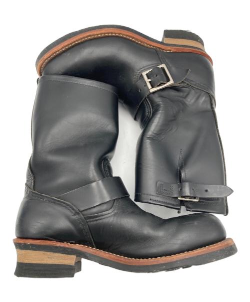 RED WING（レッドウィング）RED WING (レッドウィング) エンジニアブーツ ブラック サイズ:25.5cmの古着・服飾アイテム