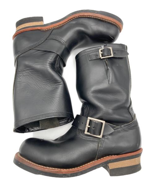 RED WING（レッドウィング）RED WING (レッドウィング) エンジニアブーツ ブラック サイズ:25.5cmの古着・服飾アイテム