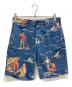POLO RALPH LAUREN（ポロ・ラルフローレン）の古着「総柄ハーフパンツ」｜ブルー