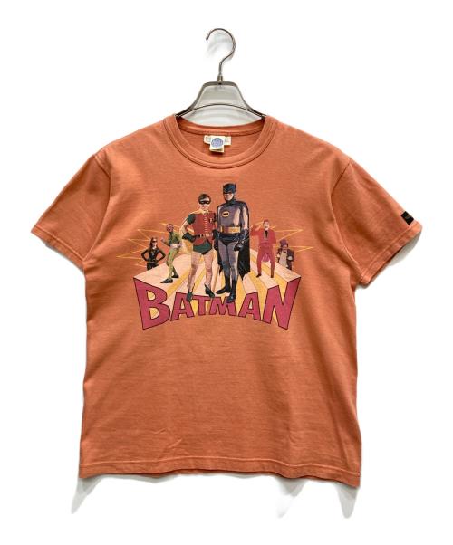 TOYS MCCOY（トイズマッコイ）TOYS McCOY (トイズマッコイ) プリントTシャツ ブラウン サイズ:Mの古着・服飾アイテム