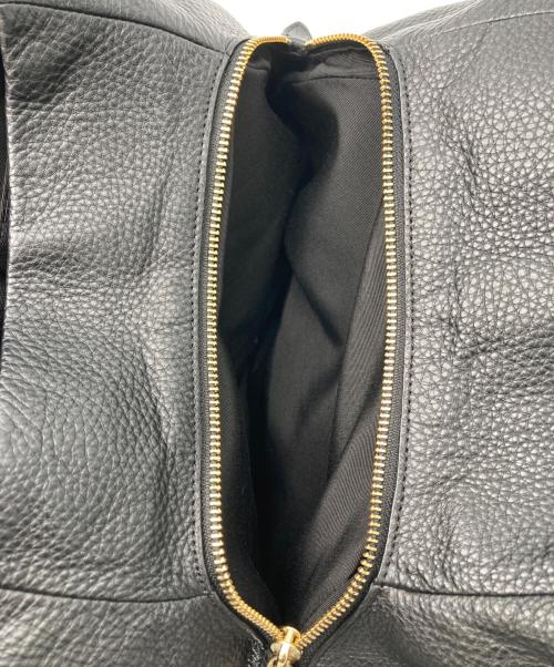 COACH（コーチ）COACH (コーチ) レザートートバッグ ブラックの古着・服飾アイテム