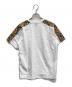 BURBERRY LONDON (バーバリーロンドン) チェック袖Tシャツ ホワイト サイズ:160：12000円