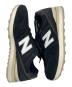 中古・古着 NEW BALANCE (ニューバランス) スニーカー ブラック サイズ:26CM：7000円