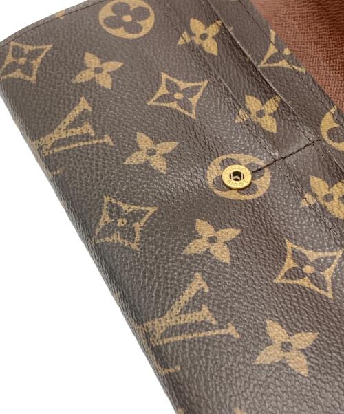 LOUIS VUITTON（ルイ ヴィトン）LOUIS VUITTON (ルイ ヴィトン) ポルトフォイユ・サラ 長財布 ブラウンの古着・服飾アイテム