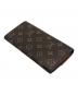LOUIS VUITTON (ルイ ヴィトン) ポルトフォイユ・サラ 長財布 ブラウン：13000円