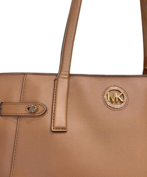 MICHAEL KORS（マイケル・コース）MICHAEL KORS (マイケル・コース) カルメン ラージ トートバッグ ブラウンの古着・服飾アイテム