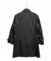 BURBERRY BLACK LABEL (バーバリーブラックレーベル) ノヴァチェックライニングステンカラーコート ブラック サイズ:M：10000円