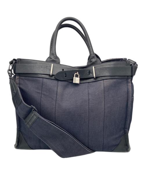 PORTER（ポーター）PORTER (ポーター) FORK 2WAY TOTE BAG(L) ネイビーの古着・服飾アイテム