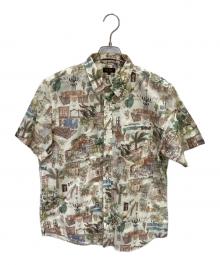 Paul Smith COLLECTION（ポールスミス コレクション）の古着「総柄シャツ」｜ベージュ