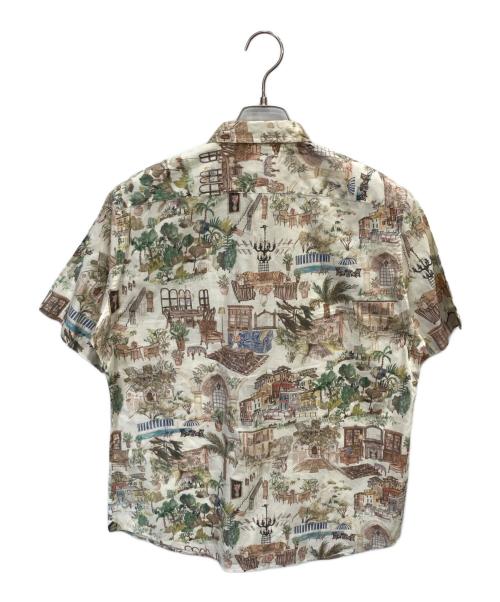 Paul Smith COLLECTION（ポールスミス コレクション）Paul Smith COLLECTION (ポールスミス コレクション) 総柄シャツ ベージュ サイズ:Ⅼの古着・服飾アイテム