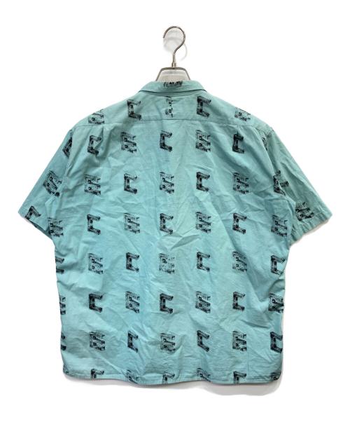 C.E（シーイー）C.E (シーイー) 総柄シャツ ブルー サイズ:Ⅼの古着・服飾アイテム