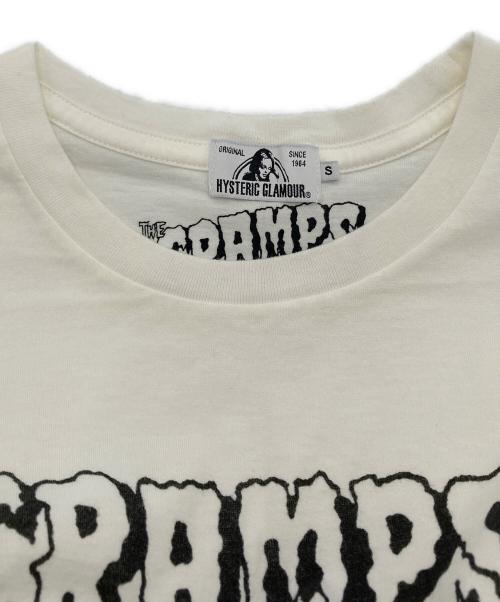 Hysteric Glamour（ヒステリックグラマー）Hysteric Glamour (ヒステリックグラマー) 半袖カットソー ホワイト サイズ:Sの古着・服飾アイテム
