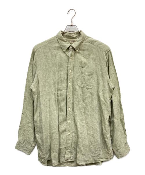 L.L.Bean（エルエルビーン）L.L.Bean (エルエルビーン) リネンシャツ グリーン サイズ:XLの古着・服飾アイテム