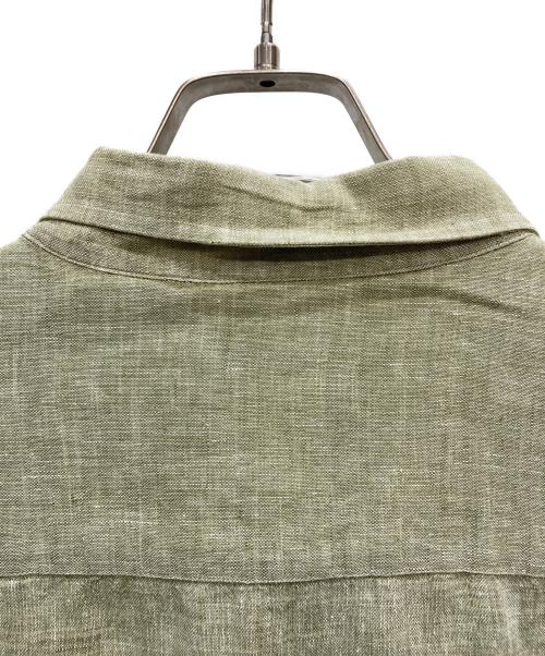 L.L.Bean（エルエルビーン）L.L.Bean (エルエルビーン) リネンシャツ グリーン サイズ:XLの古着・服飾アイテム
