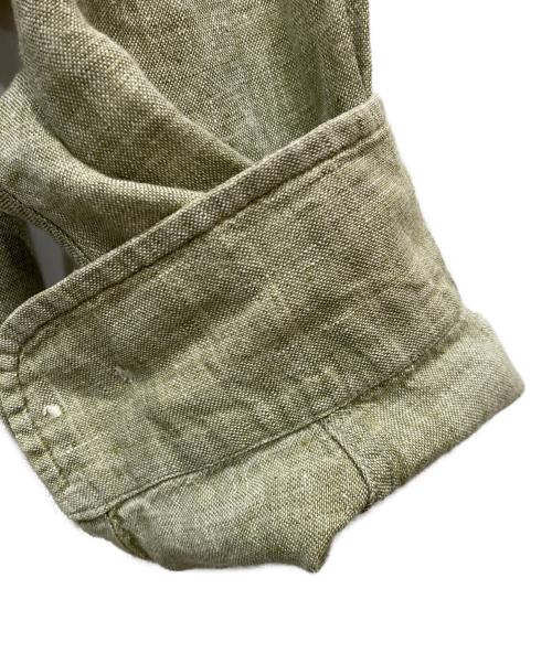 L.L.Bean（エルエルビーン）L.L.Bean (エルエルビーン) リネンシャツ グリーン サイズ:XLの古着・服飾アイテム