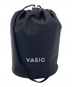 VASICヴァジック）の古着「巾着ショルダーバッグ」｜ブラック