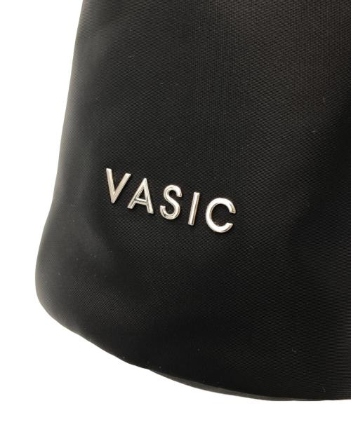 VASIC（ヴァジック）VASIC (ヴァジック) 巾着ショルダーバッグ ブラックの古着・服飾アイテム