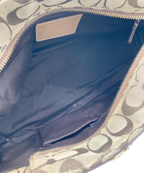 COACH（コーチ）COACH (コーチ) ハンドバッグ ブラウンの古着・服飾アイテム