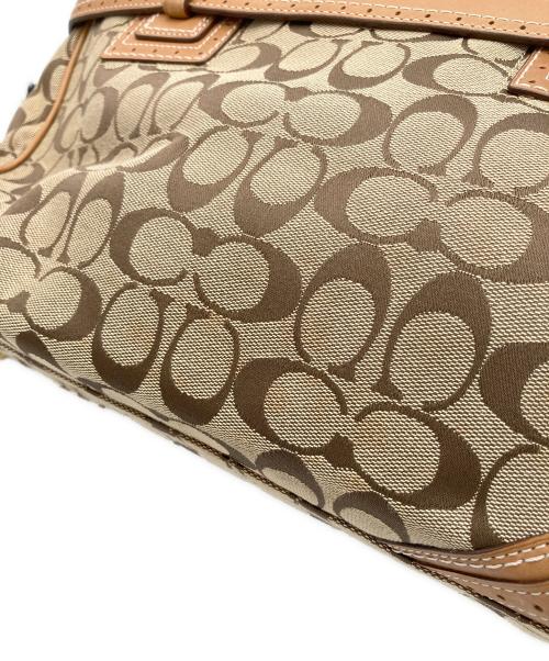 COACH（コーチ）COACH (コーチ) ハンドバッグ ブラウンの古着・服飾アイテム