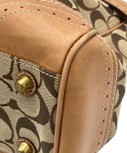 COACH（コーチ）COACH (コーチ) ハンドバッグ ブラウンの古着・服飾アイテム