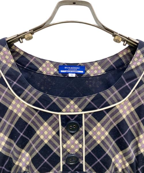 BURBERRY LONDON（バーバリーロンドン）BURBERRY LONDON (バーバリーロンドン) 半袖カットソー ネイビー サイズ:38の古着・服飾アイテム