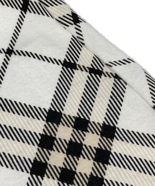 BURBERRY LONDON（バーバリーロンドン）BURBERRY LONDON (バーバリーロンドン) ノバチェック柄チュニック ホワイト サイズ:Mの古着・服飾アイテム