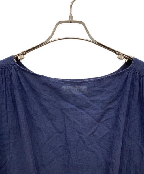 tumugu（ツムグ）tumugu (ツムグ) ノースリーブブラウス ネイビー サイズ:FREEの古着・服飾アイテム
