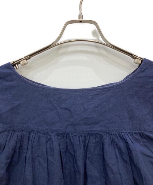 tumugu（ツムグ）tumugu (ツムグ) ノースリーブブラウス ネイビー サイズ:FREEの古着・服飾アイテム
