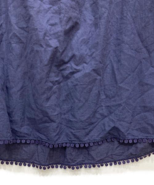 tumugu（ツムグ）tumugu (ツムグ) ノースリーブブラウス ネイビー サイズ:FREEの古着・服飾アイテム