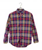 RALPH LAURENラルフローレン）の古着「ボタンダウンシャツ」｜レッド