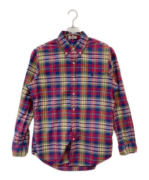RALPH LAUREN（ラルフローレン）RALPH LAUREN (ラルフローレン) ボタンダウンシャツ レッド サイズ:180/100Aの古着・服飾アイテム