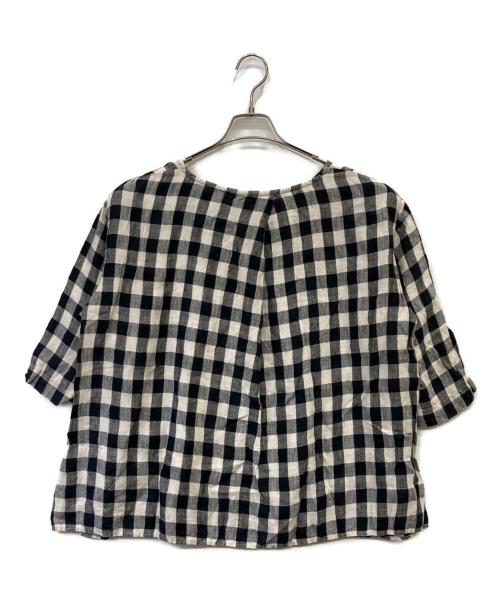 Heavenly（ヘブンリー）Heavenly (ヘブンリー) リネンブラウス ブラック サイズ:表示なしの古着・服飾アイテム