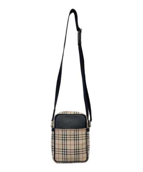 BURBERRY（バーバリー）BURBERRY (バーバリー) ショルダーバッグ ベージュの古着・服飾アイテム