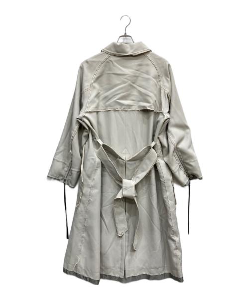 MAISON SPECIAL（メゾンスペシャル）MAISON SPECIAL (メゾンスペシャル) プライムオーバー カットオフ ステンカラーコート アイボリー サイズ:SIZE1の古着・服飾アイテム