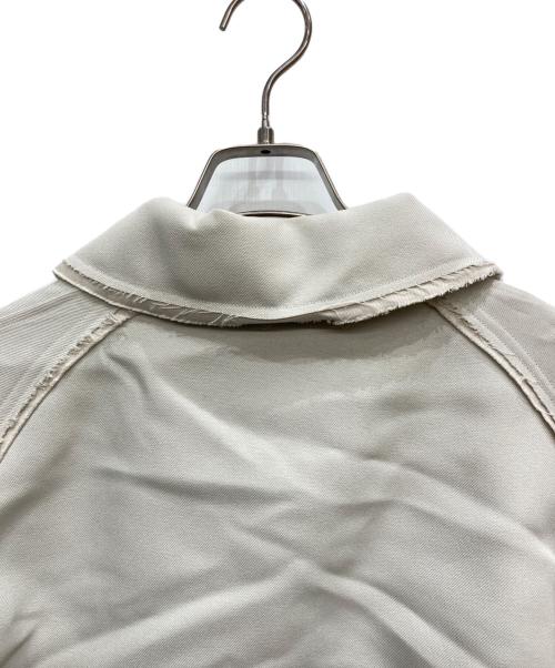 MAISON SPECIAL（メゾンスペシャル）MAISON SPECIAL (メゾンスペシャル) プライムオーバー カットオフ ステンカラーコート アイボリー サイズ:SIZE1の古着・服飾アイテム