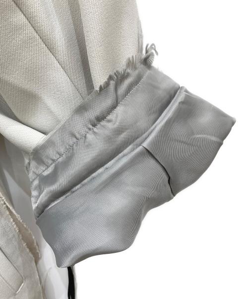 MAISON SPECIAL（メゾンスペシャル）MAISON SPECIAL (メゾンスペシャル) プライムオーバー カットオフ ステンカラーコート アイボリー サイズ:SIZE1の古着・服飾アイテム