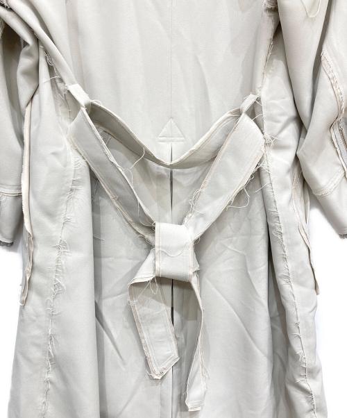 MAISON SPECIAL（メゾンスペシャル）MAISON SPECIAL (メゾンスペシャル) プライムオーバー カットオフ ステンカラーコート アイボリー サイズ:SIZE1の古着・服飾アイテム