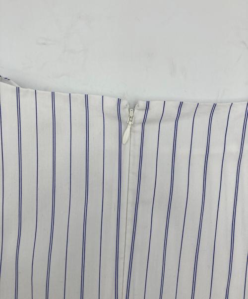 Snidel（スナイデル）Snidel (スナイデル) 半袖ワンピース ホワイトの古着・服飾アイテム