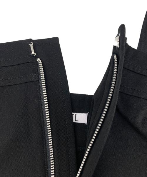 Snidel（スナイデル）Snidel (スナイデル) コルセットレイヤードワンピース ブラックの古着・服飾アイテム