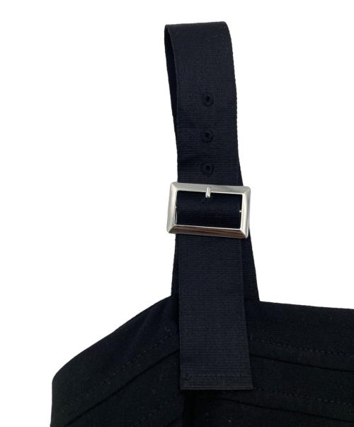 Snidel（スナイデル）Snidel (スナイデル) コルセットレイヤードワンピース ブラックの古着・服飾アイテム