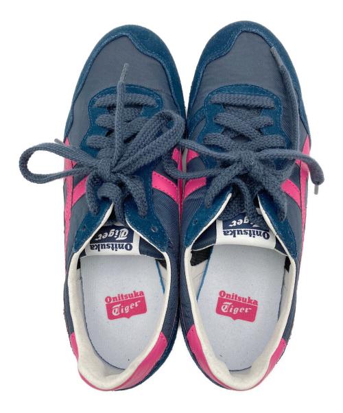 Onitsuka Tiger（オニツカタイガー）Onitsuka Tiger (オニツカタイガー) スニーカー ネイビー サイズ:24.0の古着・服飾アイテム