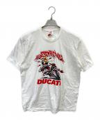 SUPREMEシュプリーム）の古着「Tシャツ」｜ホワイト