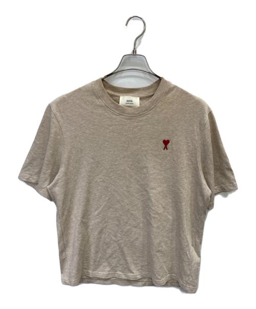 ami（アミ）ami (アミ) Tシャツ ベージュ サイズ:Sの古着・服飾アイテム