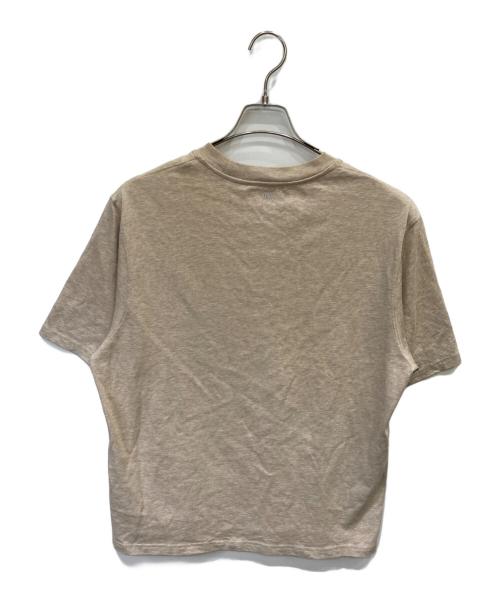 ami（アミ）ami (アミ) Tシャツ ベージュ サイズ:Sの古着・服飾アイテム