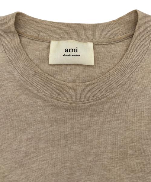 ami（アミ）ami (アミ) Tシャツ ベージュ サイズ:Sの古着・服飾アイテム