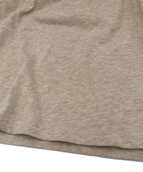ami（アミ）ami (アミ) Tシャツ ベージュ サイズ:Sの古着・服飾アイテム