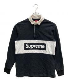SUPREME（シュプリーム）の古着「ラガーシャツ」｜ブラック